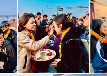 240 students of Northeast have set out on a 20-day tour of India
