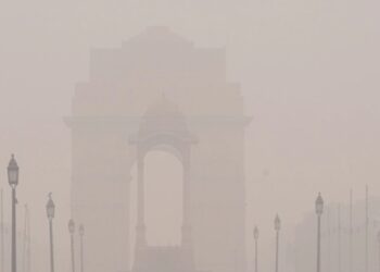 A layer of fog covered parts of North India impacting visibility in many regions
