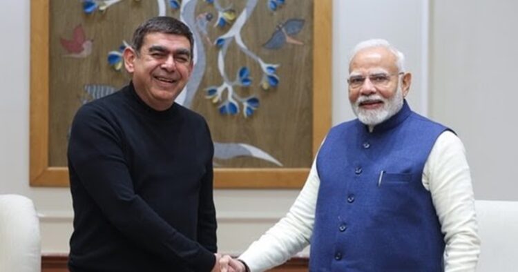 Vishal Sikka said he discussed the impact of AI on India