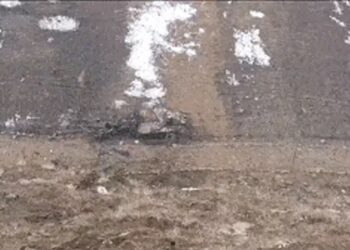 Two soldiers were matyred, and three others were injured when an army vehicle skidded off the road