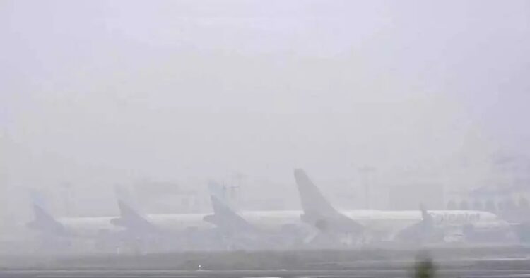 Around 60 flights were delayed at Netaji Subhas Chandra Bose International Airport