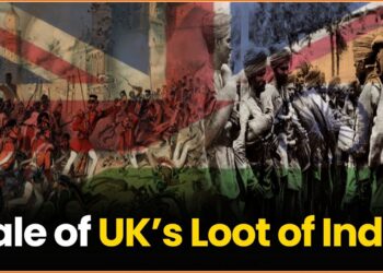 Shocking Revelation on Colonial Exploitation! Between 1765-1900, the UK looted a staggering *$64.82 trillion* from India, per Oxfam’s report on global inequality