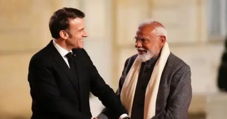 Prime Minister Narendra Modi 's 3-day visit to France kicked off, focusing on bolstering global partnerships