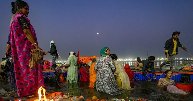 The sacred Maghi Purnima bath commenced early Wednesday, drawing millions of devotees to the Maha Kumbh Mela in Prayagraj