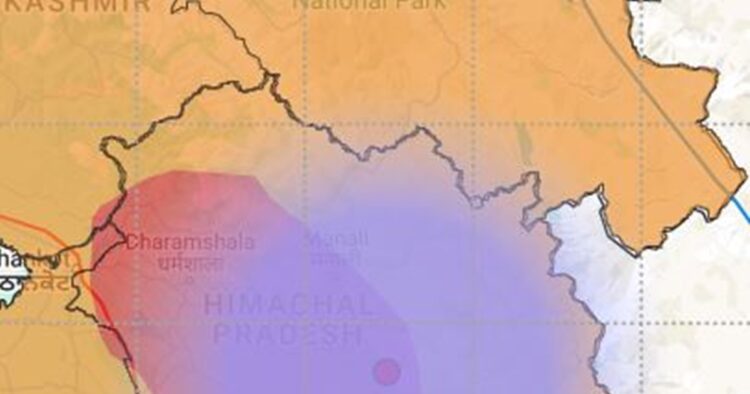 Earthquake jolts have struck Himachal Pradesh amidst the biting cold