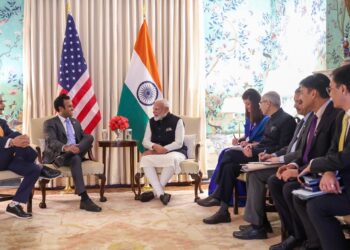 Prime Minister Narendra Modi’s two-day visit to the United States began with a series of high-profile meetings