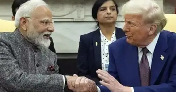 Prime Minister Narendra Modi and US President Donald Trump met at the White House on Thursday