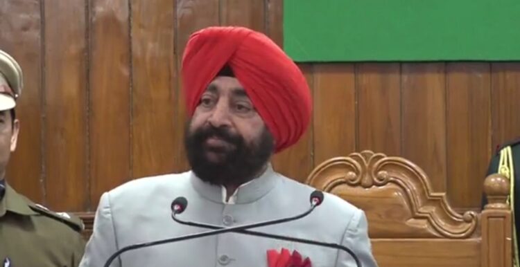 The first assembly session of the fifth assembly of the state started on Tuesday with the address of Governor Lieutenant General Gurmeet Singh