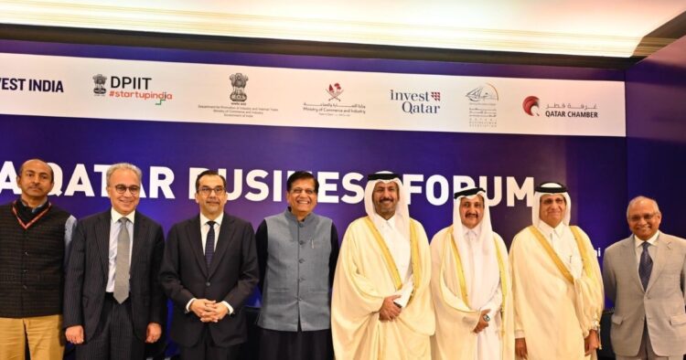 Union Minister of Commerce and Industry Piyush Goyal highlighted that India-Qatar future partnership will rest on the pillars of sustainability