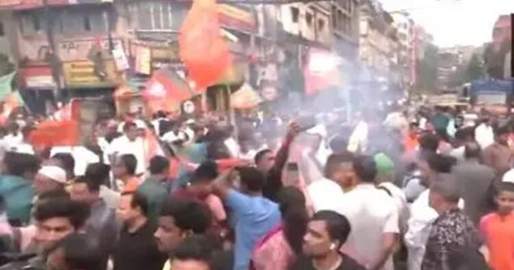 The Bharatiya Janata Party organized a protest against her in Kolkata on Wednesday