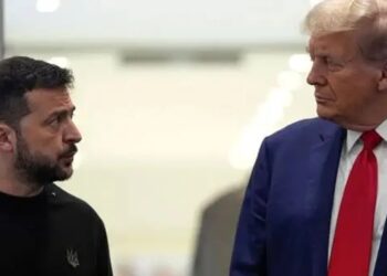 US President Donald Trump attacked Ukraine President Volodymyr Zelenskyy, calling him a ‘swindler'
