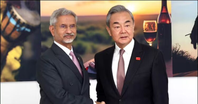 External Affairs Minister S. Jaishankar met with his Chinese counterpart, Wang Yi