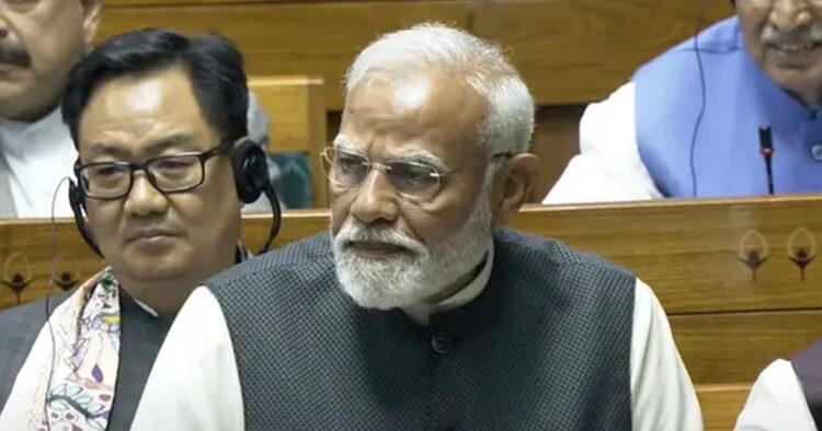 PM Modi is set to address the Rajya Sabha