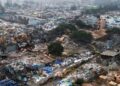 The Maharashtra government has launched a large-scale demolition drive in Kudalwadi-Chikhli area in Pune’s Pimpri Chinchwad