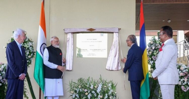 PM Modi further said that he was committed to enhance India Mauritius Strategic Partnership (PC: The Tribune)