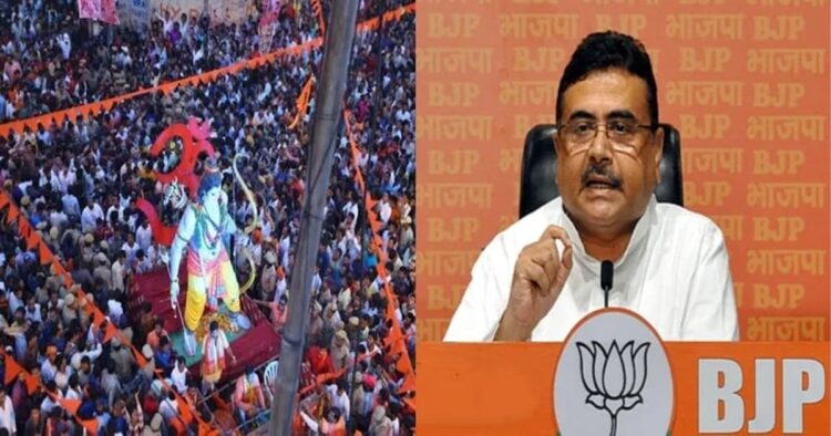 over one crore Hindus would participate in nearly 2,000 Ram Navami rallies said Adhikari (PC: Organiser)