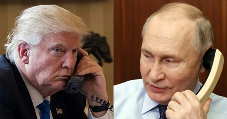 Donald Trump and Vladimir Putin agreed during a call to work towards a 30-day limited ceasefire (PC: AFP)