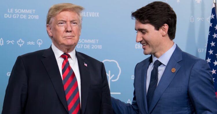 Canadian Prime Minister Justin Trudeau announced that Canada will impose retaliatory tariffs on US goods