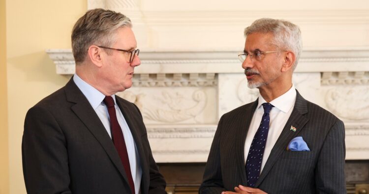 External Affairs Minister S. Jaishankar met British Prime Minister Keir Starmer