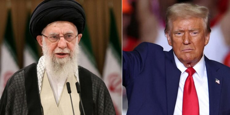 Iran’s Supreme Leader Ayatollah Ali Khamenei & US President Donald Trump (PC- Google images)