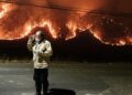 Windy weather reignites  South Korea's wildfires ravaging southern regions (Image- The Guardian)