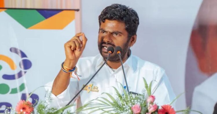 K. Annamalai has confirmed that he is stepping down as the Tamil Nadu president of the Bharatiya Janata Party (PC: Business Today)