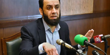 Pakistan’s Federal Minister for Information and Broadcasting, Attaullah Tarar (PC: Aaj English TV)