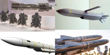 HAMMER, SCALP-EG, BVRAAM ,Brahmos (PC: Safran/Wikipedia/ Think Defence/ BrahMos Aerospace)