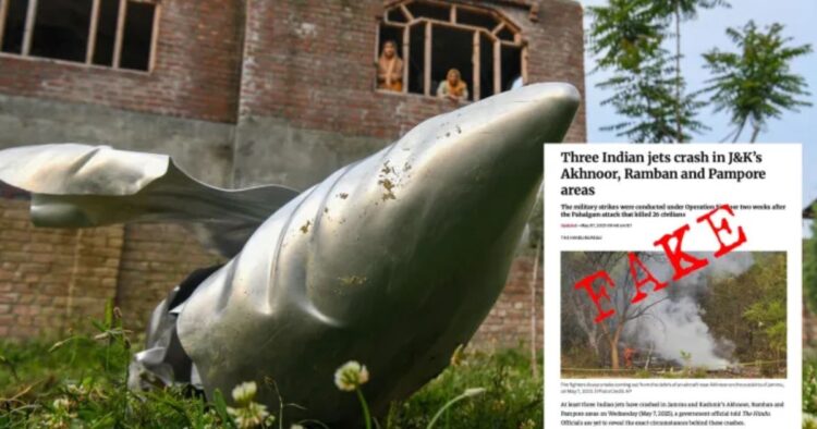 The Hindu amplifies Pakistani propaganda (PC: OpIndia)
