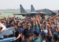 PM Modi at the Adampur airbase (PC: Narendra Modi/X)